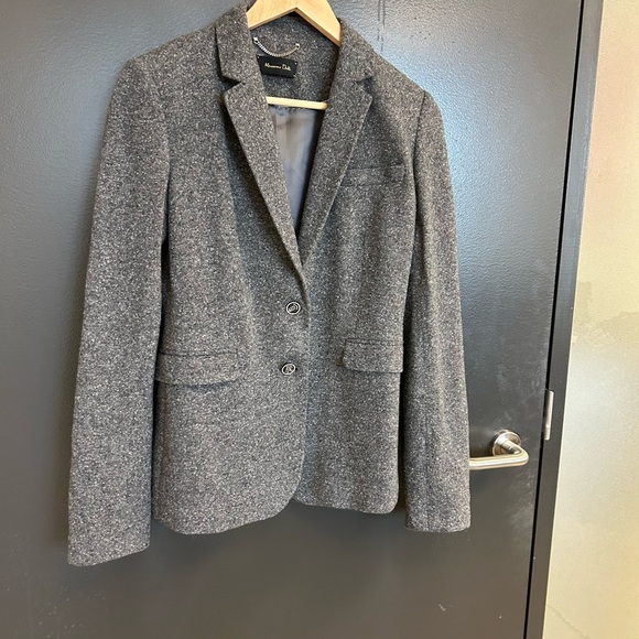 Massimo Dutti Charcoal Suit Jacket - Picture 8 of 15
